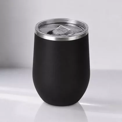 Термокружка "Vacuum mug C1", soft touch, 370мл, черный