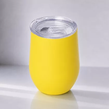 Термокружка "Vacuum mug C1", soft touch, 370мл, желтый