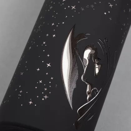 Термос "Calypso" 500 мл, покрытие soft touch, коробка, черный, фото 4