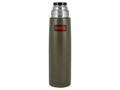 Термос из нерж. стали тм THERMOS FBB-1000AG 1L, зеленый, фото 2