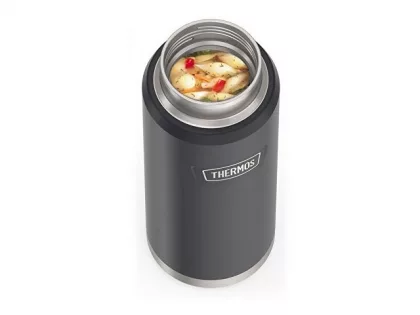 Термос из нерж. стали тм THERMOS IS-212 GT 1.2L, темно-серый, фото 6