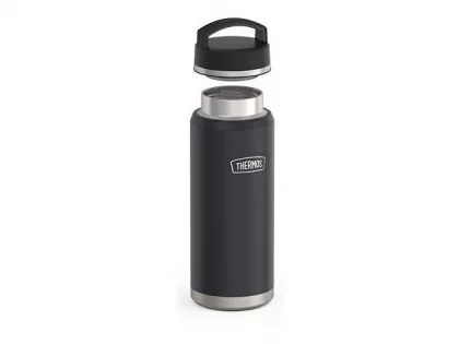 Термос из нерж. стали тм THERMOS IS-212 GT 1.2L, темно-серый, фото 3