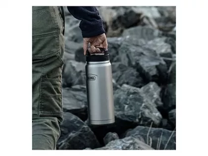 Термос из нерж. стали тм THERMOS IS-212 MS 1.2L, стальной, фото 10