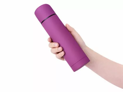 Термос «Ямал Soft Touch», 500мл, фиолетовый, фото 8