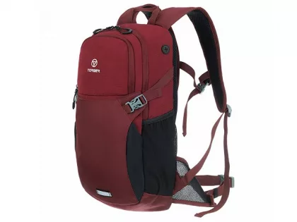 Туристический рюкзак TORBER КЕМПИНГ, бордовый, полиэстер, 26 х 48 х 12 см, фото 2