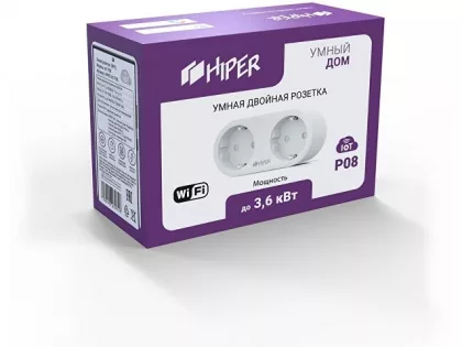 Умная розетка HIPER IoT P08 (Р), фото 2