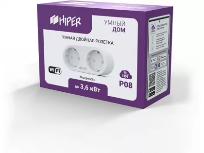 Умная розетка HIPER IoT P08 (Р), фото 3