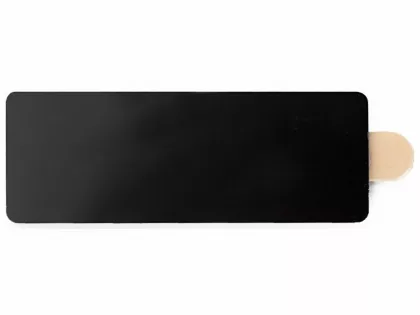 USB 2.0- флешка на 32 Гб c подсветкой логотипа «Hook LED», темно-серый, синяя подсветка, фото 7