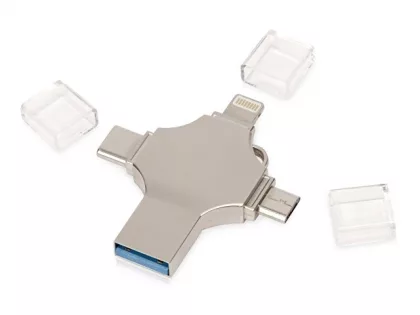 USB-флешка 3.0 на 32 Гб 4-в-1 «Ultra» в подарочной коробке, фото 3