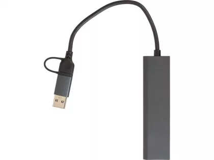 USB-концентратор «Command», серый, фото 4