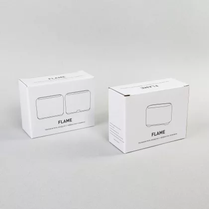 Увлажнитель "Flame" с эффектом пламени, белый, фото 9
