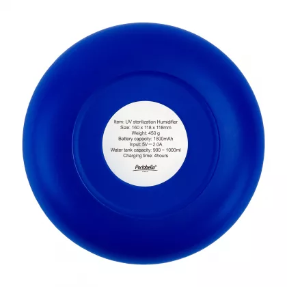 Увлажнитель с антибактериальной UV-лампой Истриа Ультрамарин (Antibacterial Istria Ultramarine), синий, фото 3