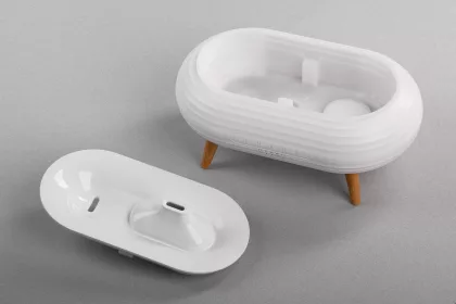 Увлажнитель воздуха "Smart Air" с bluetooth-колонкой, мелодиями и релаксирующими шумами, с подсветкой и ароматизатором, белый, фото 2