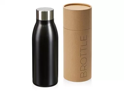 Вакуумная термобутылка "Brottle", черный, фото 2