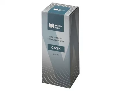 Вакуумная термобутылка "Cask" Waterline, soft touch, 500 мл, белый (Р), фото 8