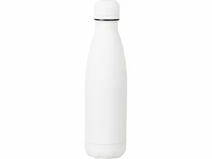 Вакуумная термобутылка "Vacuum bottle C1", soft touch, 500 мл, белый, фото 3