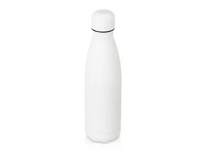 Вакуумная термобутылка "Vacuum bottle C1", soft touch, 500 мл, белый, фото 2