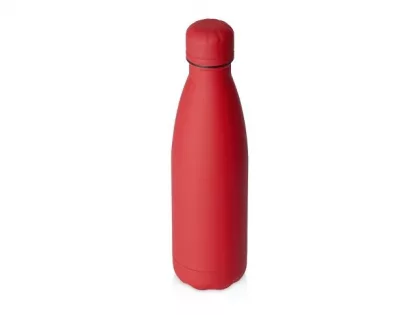 Вакуумная термобутылка "Vacuum bottle C1", soft touch, 500 мл, красный, фото 2