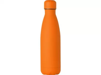 Вакуумная термобутылка "Vacuum bottle C1", soft touch, 500 мл, оранжевый, фото 3
