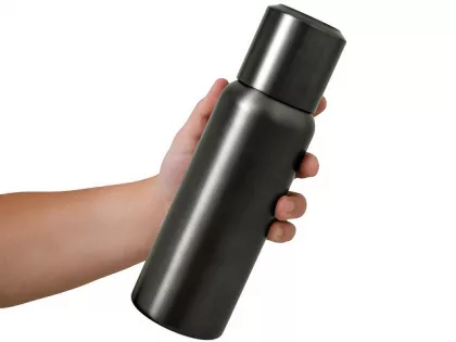 Вакуумный термос c магнитной крышкой "Magne", 500 мл, темно-серый, фото 11