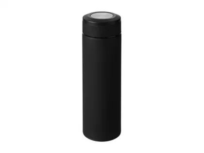 Вакуумный термос "Vacuum Flask C1", soft touch, 420мл, черный