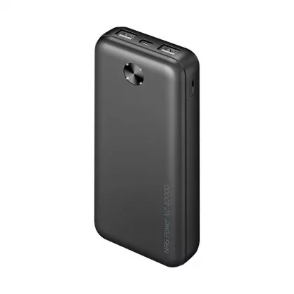 Внешний АКБ NRG Power V2 10000 мА-ч, 2A, 2xUSB, черный, Deppa, фото 2