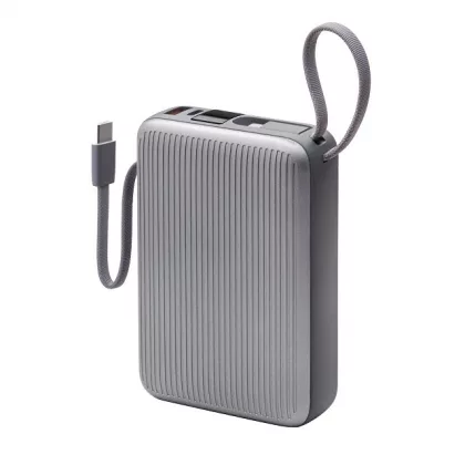Внешний АКБ NRG Turbo Cable 20000 mAh, 22,5Вт, графит, Deppa, фото 2