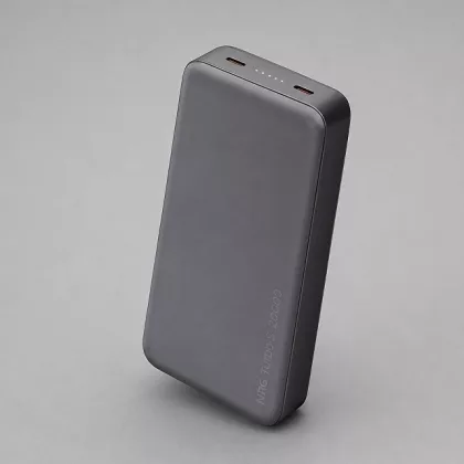 Внешний АКБ NRG Turbo S 20000 mAh, 20Вт, графит, Deppa, фото 1