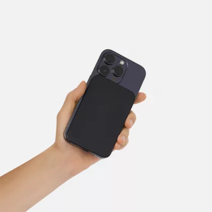 Внешний аккумулятор Артекс PD (Artex PD) 5000mAh с функцией беспроводной зарядки 15W, черный, фото 9