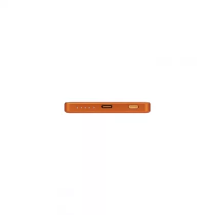 Внешний аккумулятор Атлантис (Atlantis) PD 5000mAh с функцией беспроводной зарядки 15W, оранжевый, фото 3