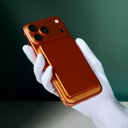 Внешний аккумулятор Атлантис (Atlantis) PD 5000mAh с функцией беспроводной зарядки 15W, оранжевый, фото 10