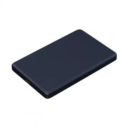 Внешний аккумулятор Атлантис (Atlantis) PD 5000mAh с функцией беспроводной зарядки 15W, синий, фото 2