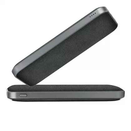 Внешний аккумулятор Ин Велюр (In Velour) 10000 mAh, серый, фото 4