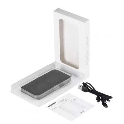 Внешний аккумулятор Ин Велюр (In Velour) 10000 mAh, серый, фото 9
