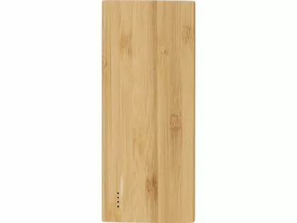 Внешний аккумулятор из бамбука "Bamboo", 5000 mAh, фото 3