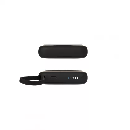 Внешний аккумулятор Комбо (Combo) 4-в-1 10000mAh с функцией беспроводной зарядки 15W, черный, фото 9