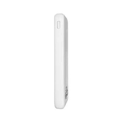 Внешний аккумулятор Kris soft touch, 10000mAh (Белый), фото 4