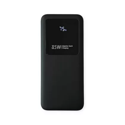 Внешний аккумулятор Kris soft touch, 10000mAh (Чёрный), фото 2