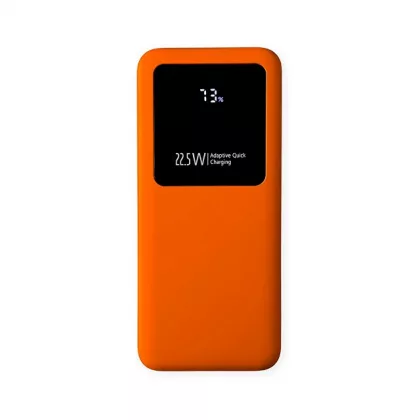Внешний аккумулятор Kris soft touch, 10000mAh (Оранжевый), фото 2