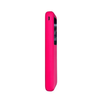 Внешний аккумулятор Kris soft touch, 10000mAh (Розовый), фото 5