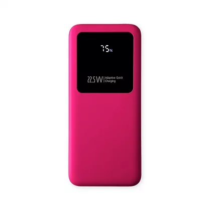 Внешний аккумулятор Kris soft touch, 10000mAh (Розовый), фото 2