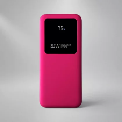 Внешний аккумулятор Kris soft touch, 10000mAh (Розовый)