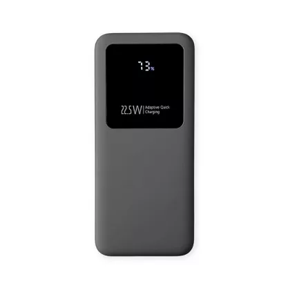 Внешний аккумулятор Kris soft touch, 10000mAh (Серый), фото 2