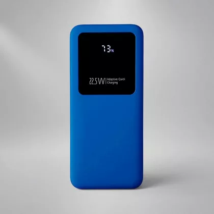 Внешний аккумулятор Kris soft touch, 10000mAh (Синий)