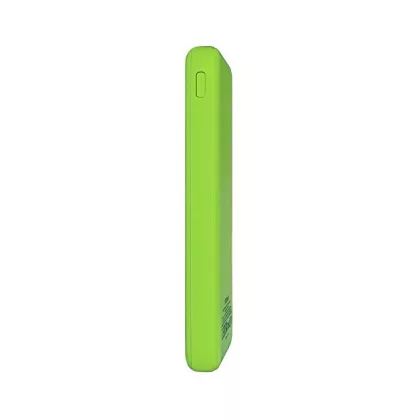 Внешний аккумулятор Kris soft touch, 10000mAh (Светло-зелёный), фото 4