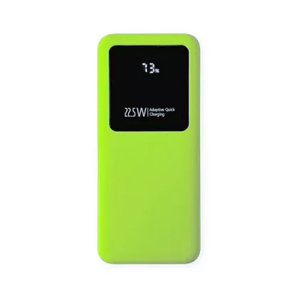 Внешний аккумулятор Kris soft touch, 10000mAh (Светло-зелёный), фото 2