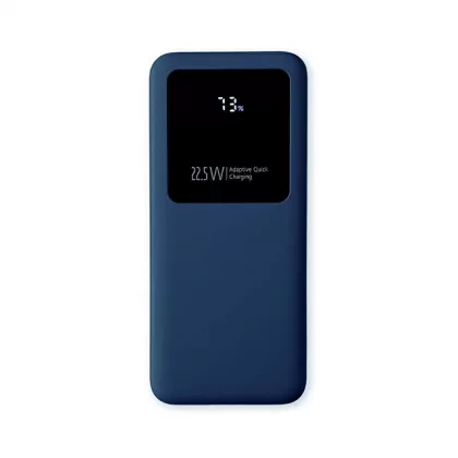 Внешний аккумулятор Kris soft touch, 10000mAh (Тёмно-синий), фото 2