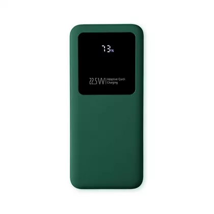 Внешний аккумулятор Kris soft touch, 10000mAh (Тёмно-зелёный), фото 2