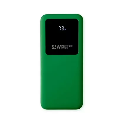 Внешний аккумулятор Kris soft touch, 10000mAh (Зелёный), фото 2