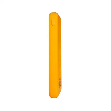 Внешний аккумулятор Kris soft touch, 10000mAh (Жёлтый), фото 4